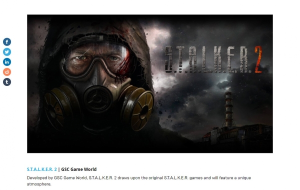 Стало известно, на каком движке создается S.T.A.L.K.E.R. 2