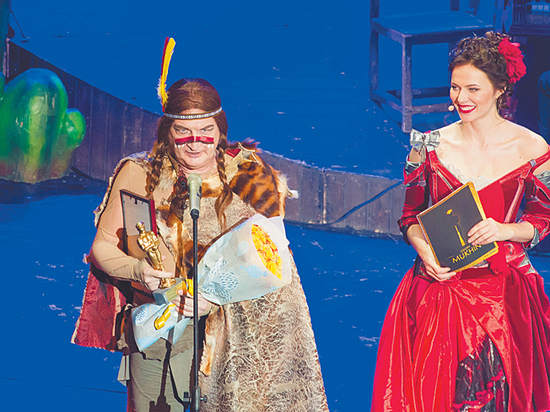 В театре Безрукова вручили премию «Золотой Мухин»