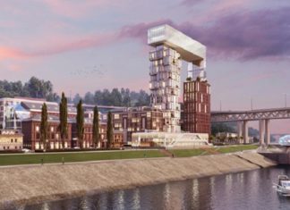 Новое 100-метровое здание вместо элеватора: «НКХП-Девелопмент» опубликовал концепцию реконструкции мукомольного комплекса Башкирова