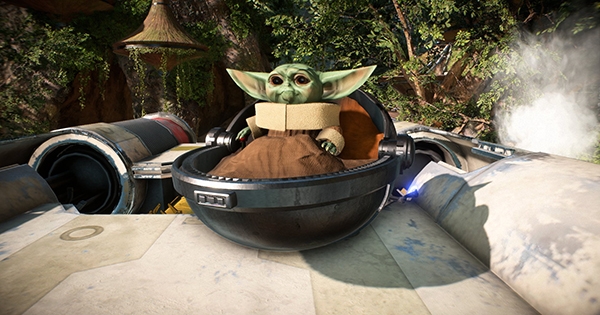 Новая модификация добавляет бэйби Йоду в Star Wars: Battlefront 2