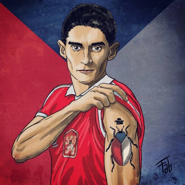 Выдающиеся деятели искусства в футбольной форме. Cultural F.C. &ndash; дико кайфовый проект итальянского художника