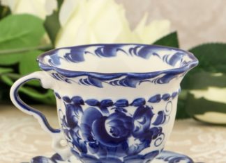 Сувениры и посуда Гжель