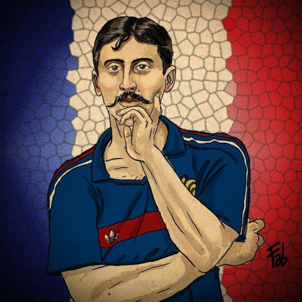 Выдающиеся деятели искусства в футбольной форме. Cultural F.C. &ndash; дико кайфовый проект итальянского художника