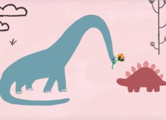 Песня ребенка о трагедии динозавров стала хитом