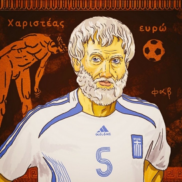 Выдающиеся деятели искусства в футбольной форме. Cultural F.C. &ndash; дико кайфовый проект итальянского художника