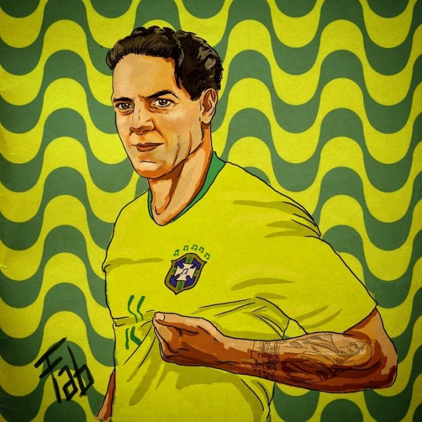 Выдающиеся деятели искусства в футбольной форме. Cultural F.C. &ndash; дико кайфовый проект итальянского художника