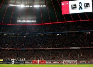 Стадионы Бундеслиги затихают в память о жертвах массового убийства в Ханау