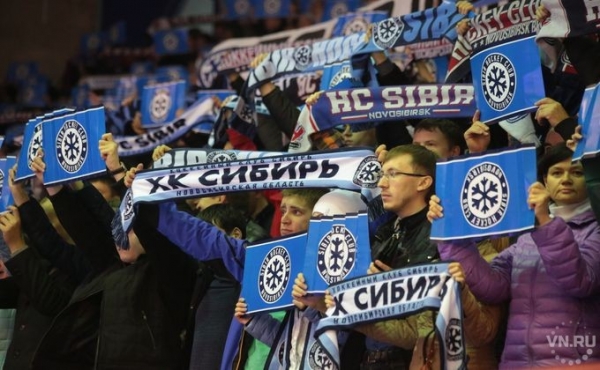 Болельщиков пустят на матчи плей-офф КХЛ «Сибирь»-«Барыс»