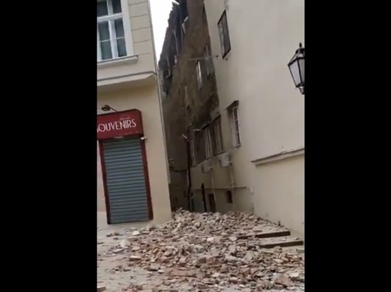 В Загребе произошло сильное землетрясение