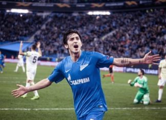 «Наполи» хочет купить Азмуна у «Зенита» за 25 млн евро