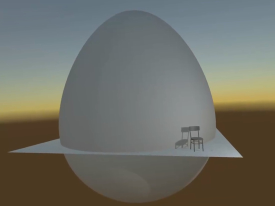 В Москве показали виртуальную Пасху