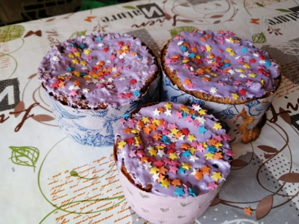 Творожный кулич на Пасху - рецепт и видеоинструкция