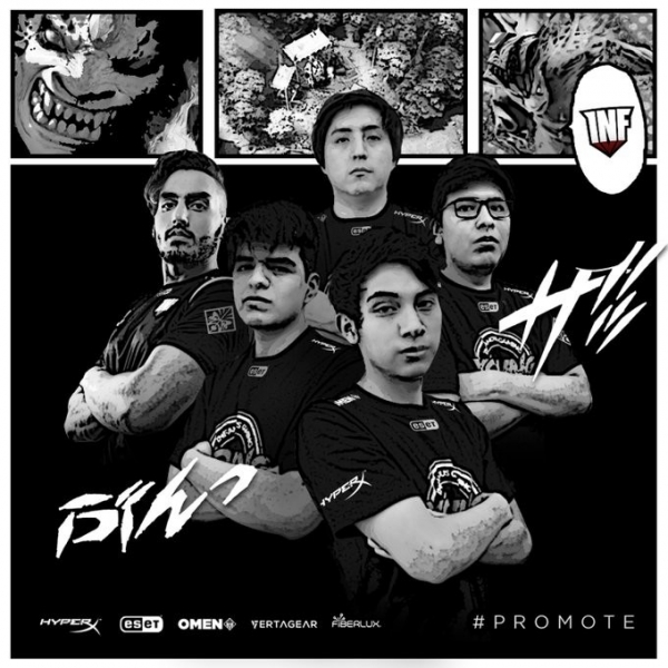 Infamous представила новый состав по Dota 2