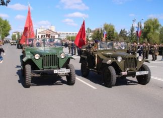 По Омску 9 Мая будет ездить машина, транслирующая песни Победы