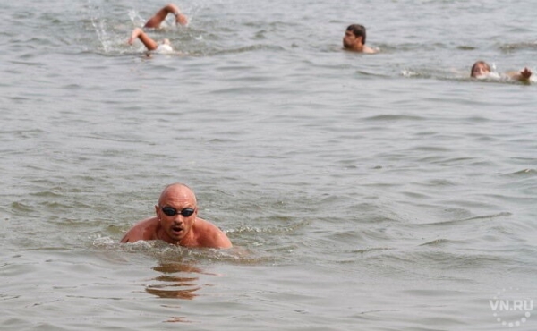 Вода потеплела в Оби за несколько дней