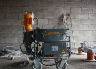 Как работает штукатурная станция