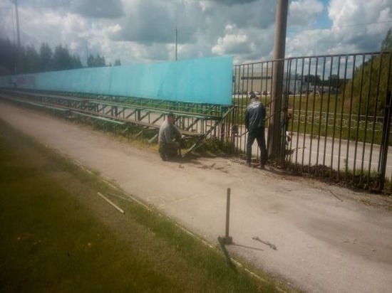 В Скопине ремонтируют стадион &laquo;Торпедо&raquo;