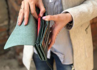 Кошелек из натуральной кожи