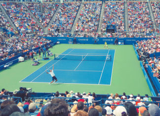 Как хотят провести US Open: раздевалки на месте временного госпиталя