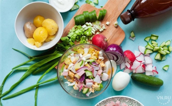 Новосибирск вошел в число городов-лидеров поедателей окрошки