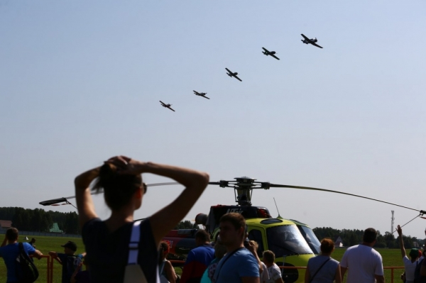 75-метровую Георгиевскую ленту пронесут парапланеристы над Новосибирском 