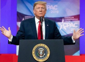 Трамп предрёк наступление «золотого века» в США, обругав протестующих