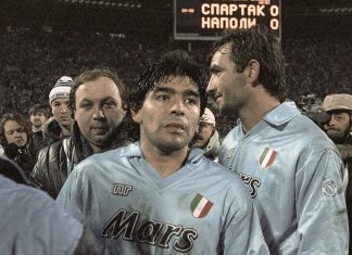 Марадона против «Спартака»: Романцев закрыл его Кульковым, Черчесов не подготовился к пенальти, но подарил водку