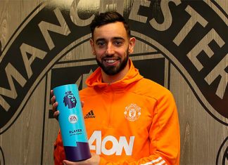 Бруну взял 4 награды игроку месяца в 2020-м. Столько же у Роналду, Анри и Лэмпарда – но за всю карьеру в АПЛ