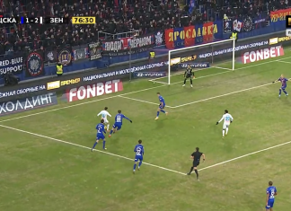 Вендел дублем выключил ЦСКА из чемпионской гонки. Первый гол – запуск ракеты в девятку 🚀