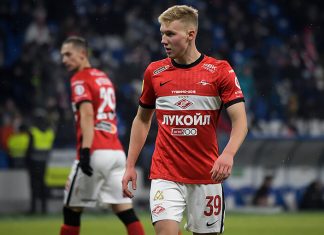 Нелепейший автогол Маслова из «Спартака»: замкнул прострел в свои, хотя рядом не было вообще никого