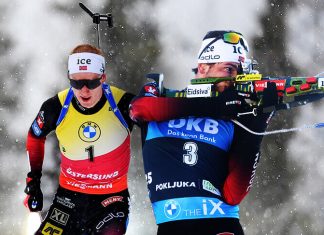 Биатлон в одной гонке от сенсации: дебютант Лагрейд вышел в лидеры Кубка мира – неужели свергнет Йоханнеса Бо?