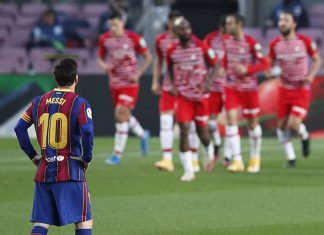 «Барса» впервые в истории проиграла дома «Гранаде». И теперь в Ла Лиге все совсем запуталось