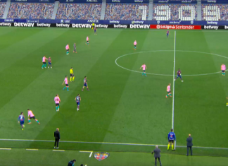 «Барса» придумала глупейший вылет из гонки: вела 2:0, но пропустила от «Леванте» за 7 минут до свистка и потеряла очки