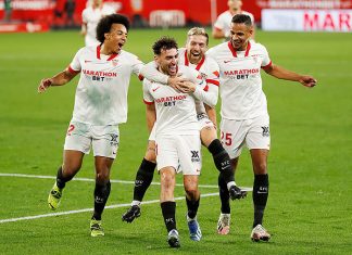 Пока «Реал», «Барса» и «Атлетико» разбираются между собой, титул Ла Лиги может утащить «Севилья» Лопетеги. Ее невозможно перебегать