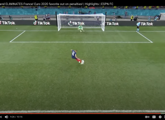 Наш блогер отвечает Артему Реброву. Пикфорд при ударе Жоржиньо сыграл практически по мячу (но все равно незаметно гадал)