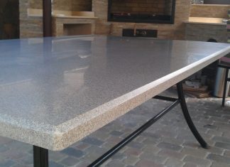 Столы из искусственного камня: плюсы и минусы