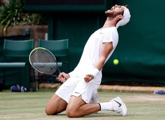 Победа Хачанова – украшение Полоумного Понедельника на «Уимблдоне» (13 брейков в пятом сете!). А Рублев и Самсонова проиграли