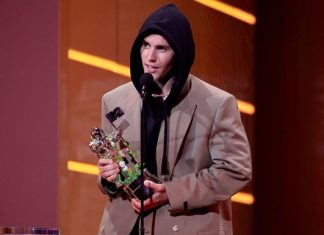 Джастин Бибер стал исполнителем года по версии MTV