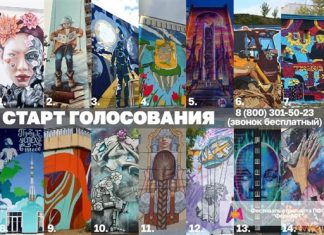 Объявлен старт голосования за лучшую работу фестиваля стрит-арта ПФО «ФормART»