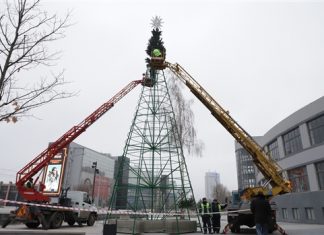 Самара украшена иллюминацией к праздникам на 80%