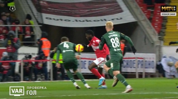 4 судейских выбора, решивших исход «Спартак» – «Краснодар». Видите ошибки?