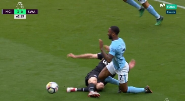 У Стерлинга рекорд АПЛ по заработанным пенальти и хейт за нырки. Так он симулянт или нет?