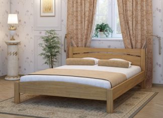 Плюсы кровати из массива дерева