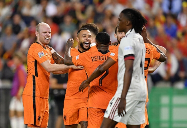 Волна сенсаций в Лиге наций: Франция проиграла Дании с травмой Мбаппе, Бельгия получила 4 от Нидерландов, Рангник разгромил хорватов