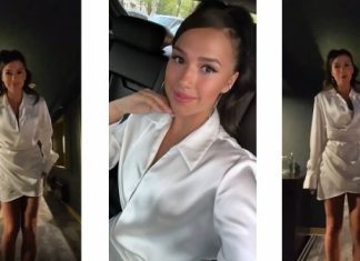 «Непривычно видеть себя такой, но мне безумно нравится». Загитова взялась за смелые образы: высокие сапоги, мини-юбки и кислотные цвета