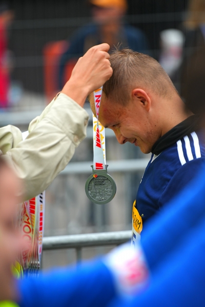 Прошел первый Московский марафон за два года. Собрали фото, видео и интервью с атлетами