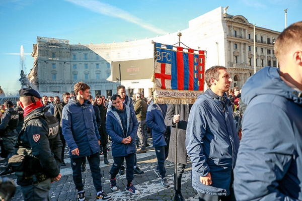 Прощание с Синишей в Риме. Пришли Спаллетти, Манчини, Сарри, Тотти, Де Росси и еще тысячи людей
