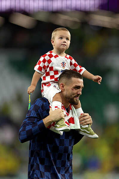 Милота дня. Хорватия празднует победу над Бразилией вместе с детьми