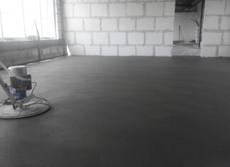 Что такое полусухая стяжка пола