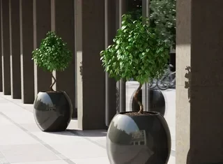 Преимущества использования вазонов из стеклопластика от компании ПолиМаф